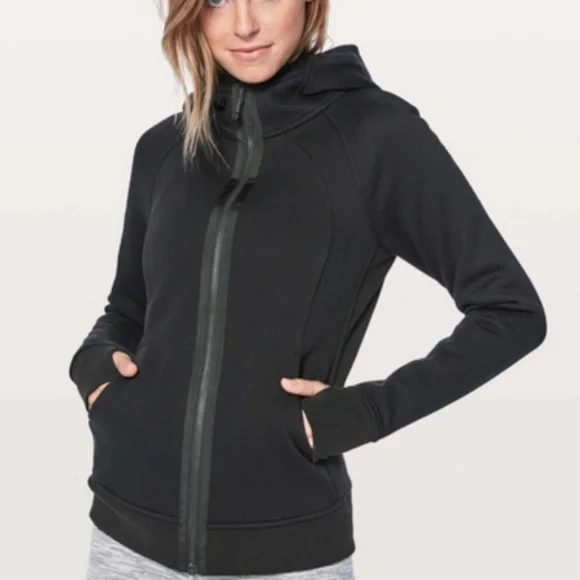Lululemon Black Light As Warmth Scuba Hoodie Jacket - Picture 3 of 13